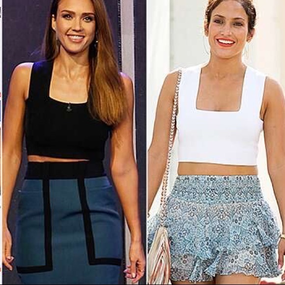 ♡$235 ICONIC A.L.C.™ ☆Ali☆ Bronze Metallic Crop Top♡ Size Medium♡ FLAWLESS♡ - Picture 9 of 11